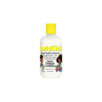 Curly Kids Super Detangling Shampoo, 8 oz (Pack of 3)