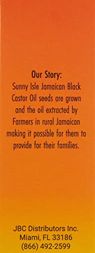 Sunny Isle Jamaican Black Castor Oil Eyelash & Eyebrow Growth Serum 2oz