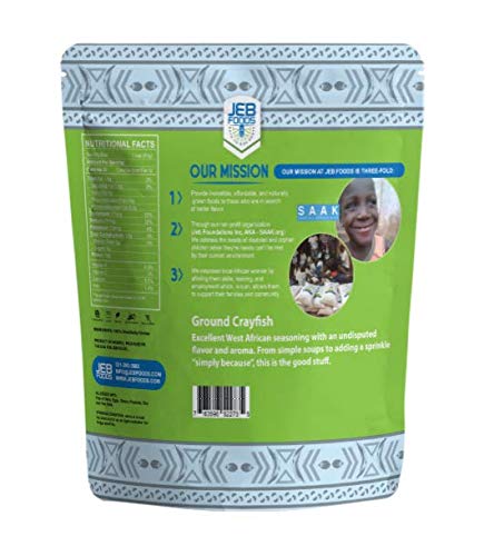 Crayfish Whole - 4oz Nigeria Dried Baby Shrimp