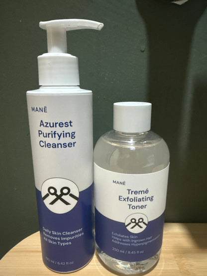 'The Matte' 2-Step Cleanse & Glycolic Exfoliating Toner Routine