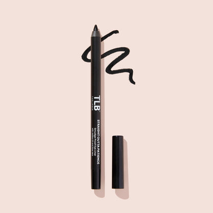 The Lip Bar | Straight Line Eyeliner + Sharpener Kit | Easily Glides for Simple Application | Long-Lasting, Waterproof and Smudge-Proof | Infused with Jojoba Oil | Blue