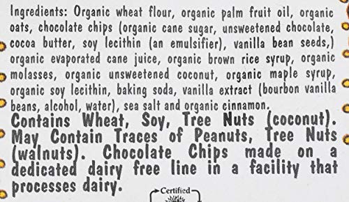 Uncle Eddie's Vegan, Oatmeal Chocolate Cookie, 12 oz