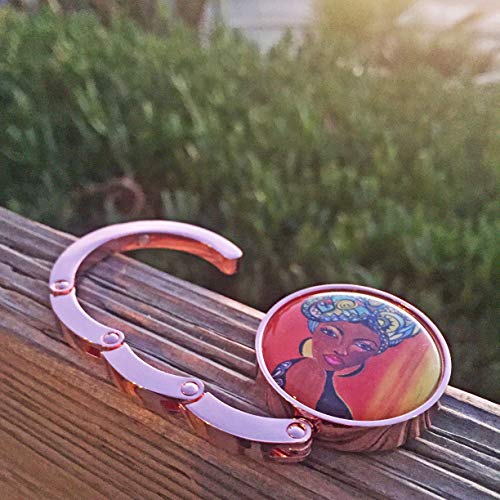 Shades of Color Purse Hanger, 2.5 x 1.73 inches (PH141)