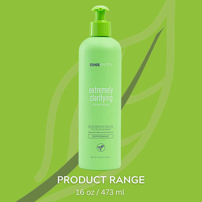 Edge Entity Peppermint oil Shampoo- Extremely Deep Cleanse and Clarifying Shampoo, Cleansing Treatment for 4A-4C hair types, for Women- 8 oz