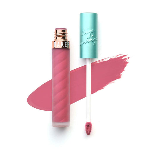 Beauty Bakerie Lip Whip Liquid Lipstick for Women, Hydrating Moisturizer Lip Gloss Lip Tint, Long Lasting Waterproof Lip Stain Matte or Metallic, 3.5mL, Berry Pop