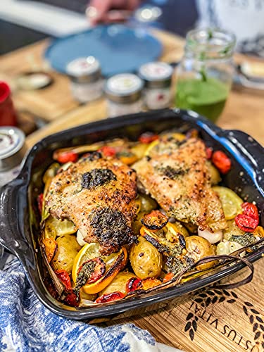 Everything But the Sunday Roast Seasoning | Gourmet Spice Blend | Non GMO, All Natural | Handmade in Small Batches in USA | Artisanal Seasoning Mix | Magnetic Tin | GLP-1 Friendly | Sustainably Sourced Rub | Ultra Premium | Gustus Vitae | #846