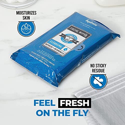 Game Face Cleansing Face Wipes 25 Count Pack XL Size 100% Compostable, Naturally Formulated and Lightly Scented Hydrating, Refreshing, and Rejuvenating for Athletic, Sport, and On The Go Needs.