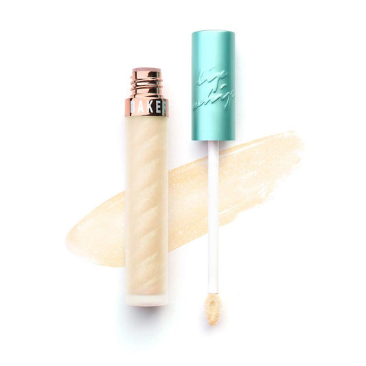Beauty Bakerie Lip Whip Lip Gloss, Non-sticky Lip Plumper, Glossy Makeup Accessory, Holy Cannoli, 3.5 mL