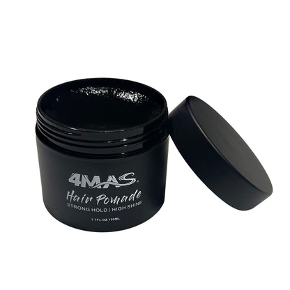 4MAS Hair Pomade Strong Hold for Men and Women, Long Lasting for all Hair Types