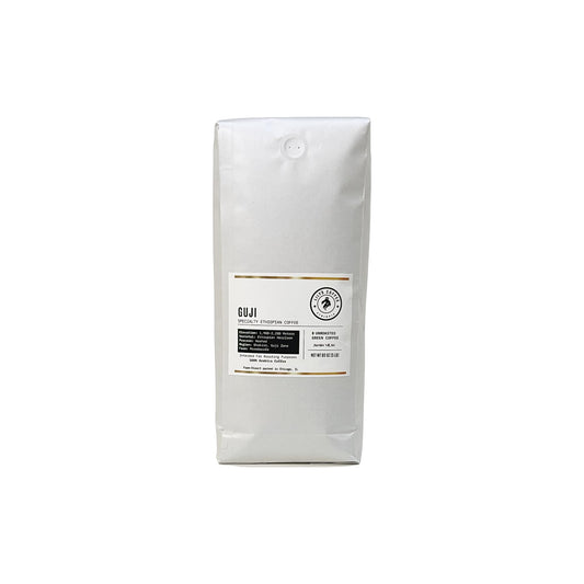 Lily's Coffee, Unroasted Green Coffee Beans, Ethiopian Guji Washed Processed, Grade 2, Specialty Grade Arabica Beans, 3 LB