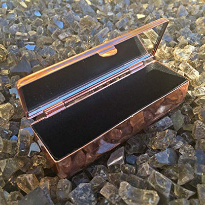 Shades of Color Lipstick Mirror Case, Walk By Faith