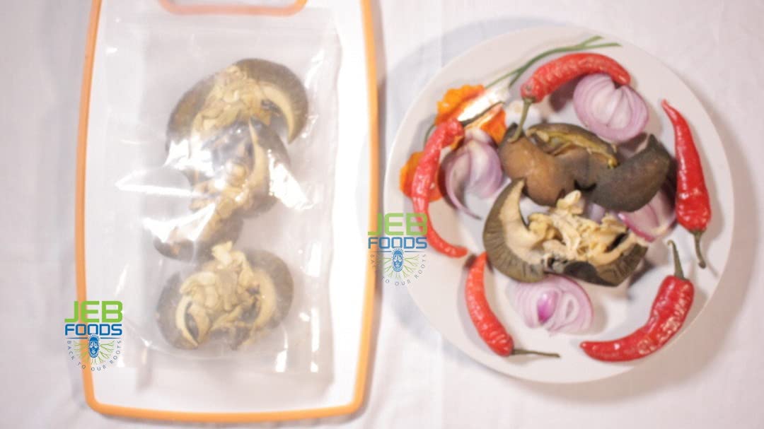 JEB FOODS Giant African land snail Jumbo Size Freeze Dried (3 In a Pack)