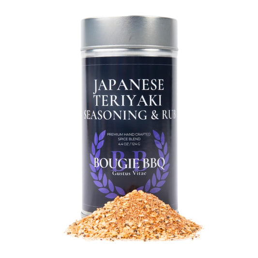 Japanese Teriyaki BBQ Seasoning & Rub | Gourmet Seasoning | Artisan Spice Blend | All Natural | Non GMO | Made in USA | Small Batch | Bougie BBQ | Gustus Vitae | #877