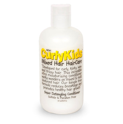 CurlyKids Mixed Haircare Super Detangling Conditioner, 8 Ounce