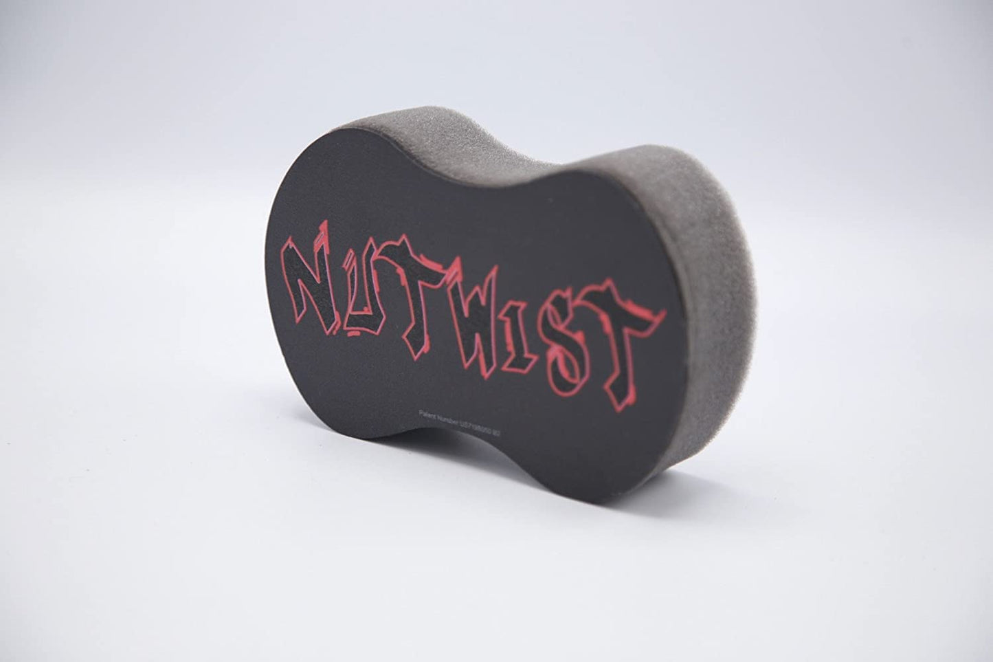 Nudred Hair Sponge for Black Men and Women, Hair Twisting Sponge, Barber Curling Care Tool, Brushes for Curling Afro Style Dreads, Curls, Coils & Twists, Curl Sponge Brush with Small Holes, Black