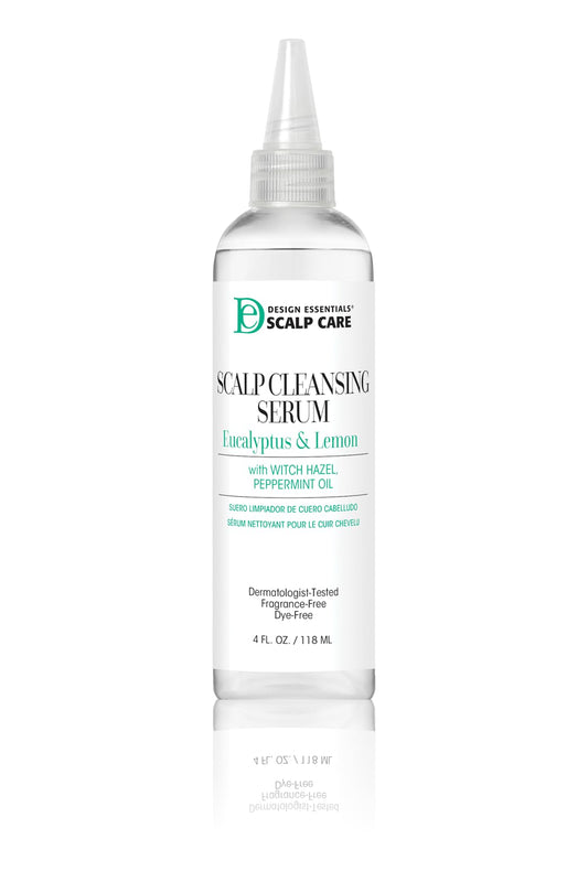 Design Essentials Scalp and Skin Care Detoxifying Tonic with Peppermint Oil, Hydrating, Cruelty Free, 4 Ounces