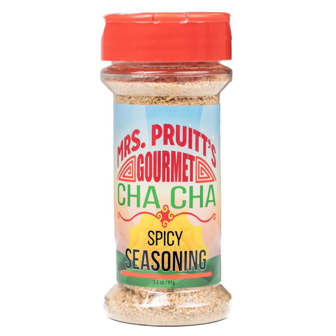 Mrs. Pruitt's Gourmet CHA CHA Seasoning Spicy 3.2 oz.