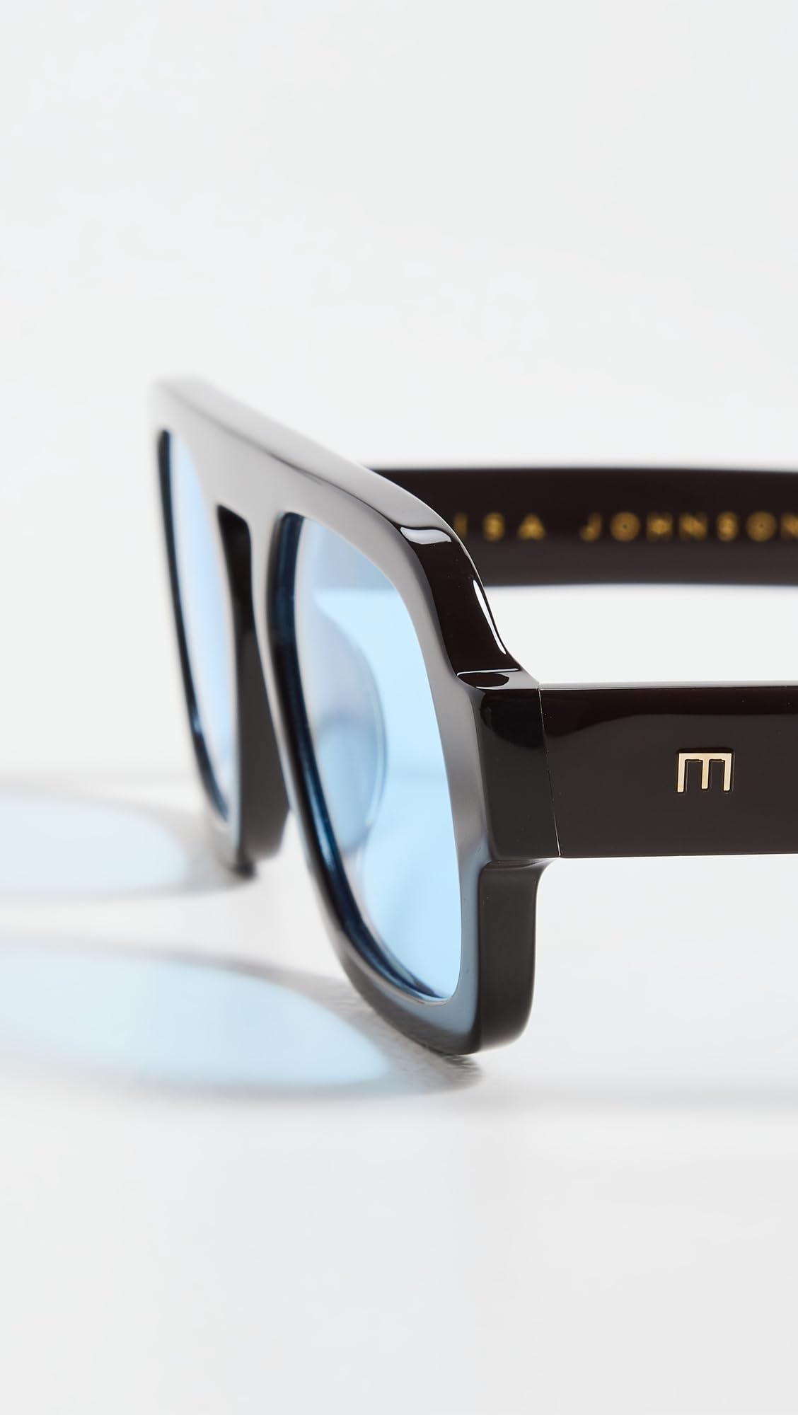 Elisa Johnson Women's Jane Sunglasses, Dark Brown, One Size