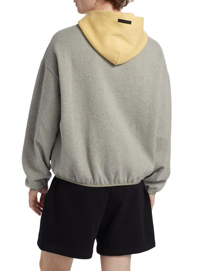 Fear of God Essentials, Lakers Fleece Hoodie, X-Small, Warm Heather