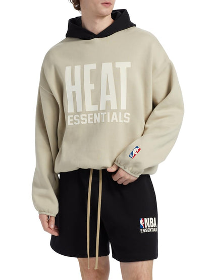 Fear of God Essentials, Heat Fleece Hoodie, X-Small, Wheat