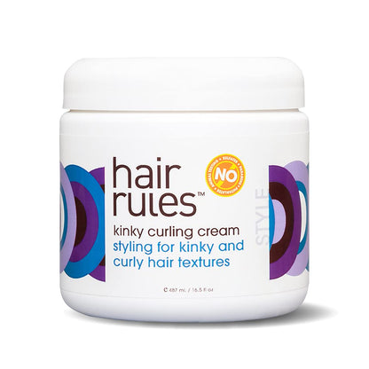 Hair Rules Kinky Curling Cream, 16 oz