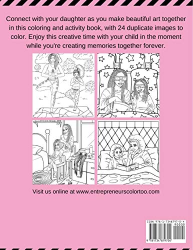 Me and My: A Mommy and Me Coloring Book for Mom and Daughter