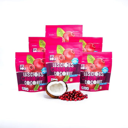 Luscious Cranberry Coconut | Granola Bites | 6 PACK