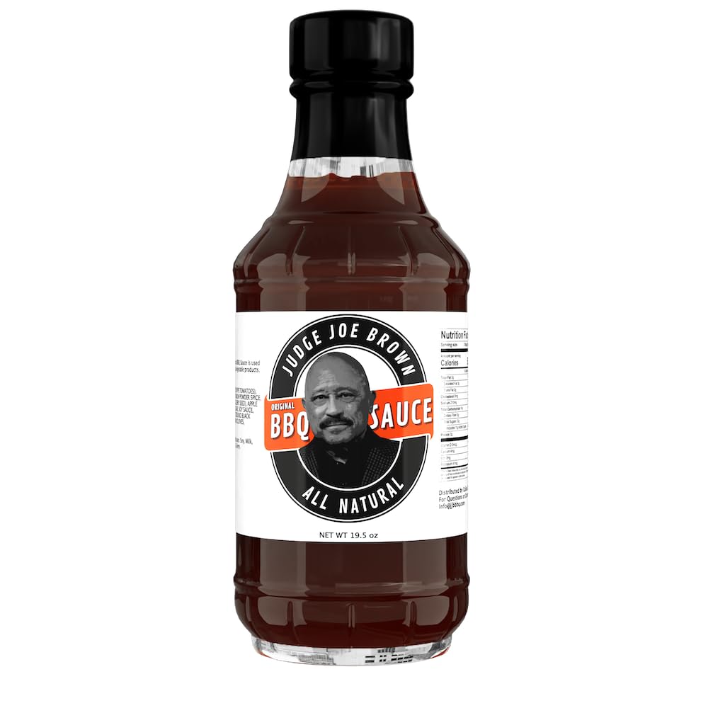 Judge Joe Brown BBQ Sauce & Seasoning Bundle | All Natural Seasoning & Sauce | Original & Spicy Sauce | All Purpose Seasoning | Great gift for the Home BBQ expert or Grill Master