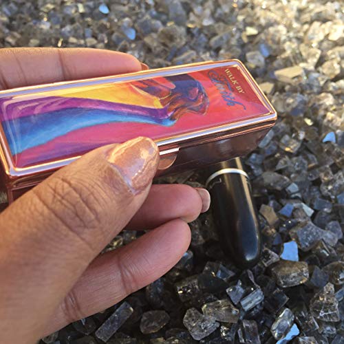 Shades of Color Lipstick Mirror Case, Walk By Faith