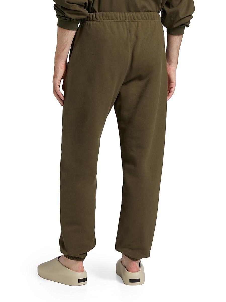 Fear of God Essentials, Fleece Essential Sweatpants, Medium, Olive
