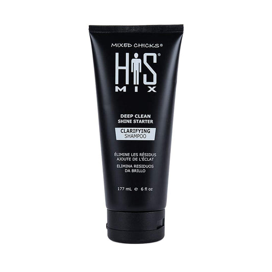 Mixed Chicks HIS MIX Deep Clean Shine Starter Clarifying Shampoo for Men, 6 fl. oz. / 177 ml.