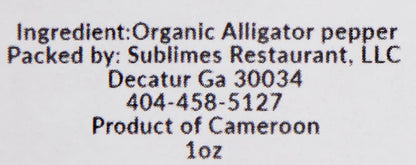 KOPABANA Organic Alligator Pepper Seeds| Organic Alligator pepper Alligator pepper, Mbongo spice | Pepper Spice |Ataare |Guinea Pepper | Alligator Pepper | Grains of Paradise | Lizard Pepp 1oz