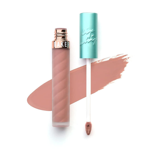 Beauty Bakerie Lip Whip Liquid Lipstick for Women, Hydrating Moisturizer Lip Gloss Lip Tint, Long Lasting Waterproof Lip Stain Matte or Metallic, 3.5mL, Fortune Cookie