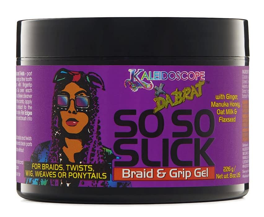 Kaleidoscope So So Slick x Da Brat Braid & Grip Gel 8 Oz (Pack of 1)