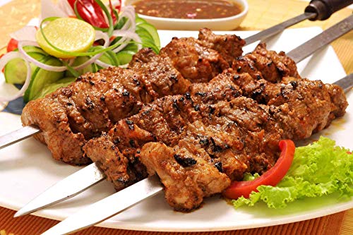 Iya Foods Grilled Steak Suya (No Peanuts) 2 oz No Preservatives, No Added Color, No Additive