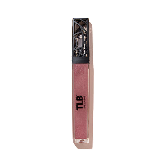 The Lip Bar Vegan Non-Sticky Lip Gloss, with Hydrating Shea Butter for a Lightweight, High Shine Finish, Girl Boss - Muted Pink Shimmer