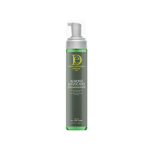 Design Essentials Curl Enhancing Mousse, Almond and Avocado Collection,10 Ounce