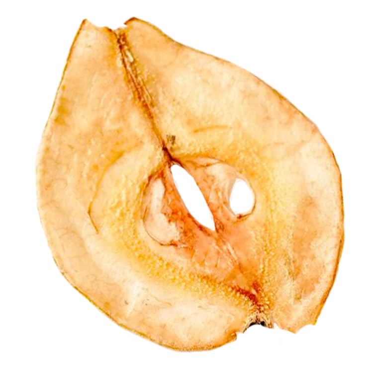 BlueHenry Dehydrated Pear Fruit Garnish Slices - 3oz Bag - 30+ slices Made in USA - All Natural - Vegan, Gluten Free - For Cocktails, Baking, Snacks