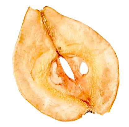 BlueHenry Dehydrated Pear Fruit Garnish Slices - 3oz Bag - 30+ slices Made in USA - All Natural - Vegan, Gluten Free - For Cocktails, Baking, Snacks