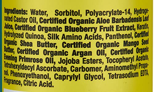 Curls Blueberry Bliss Control Jelly - 8 oz, Define & Defrizz, Wash and Go's, Twist Outs & Braid Outs, for Wavy, Curly, and Coily Hair Types
