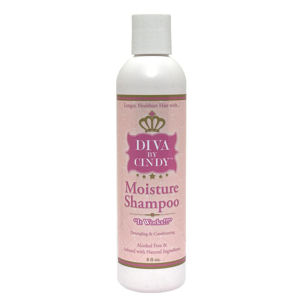 DIVA BY CINDY Sulfate-Free Moisture Shampoo - 8oz