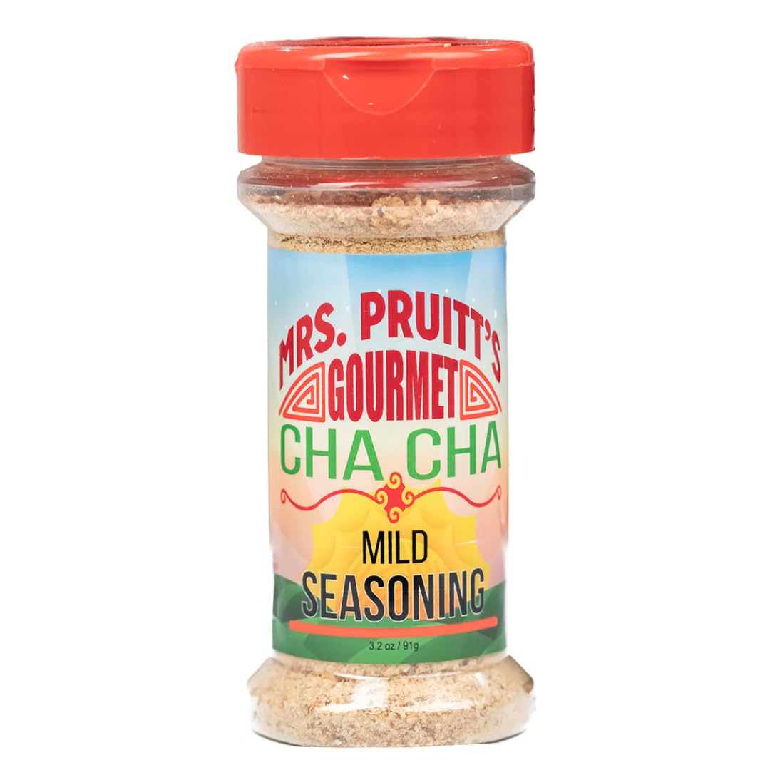 Mrs. Pruitt's Gourmet CHA CHA Mild Seasoning 3.2 oz.