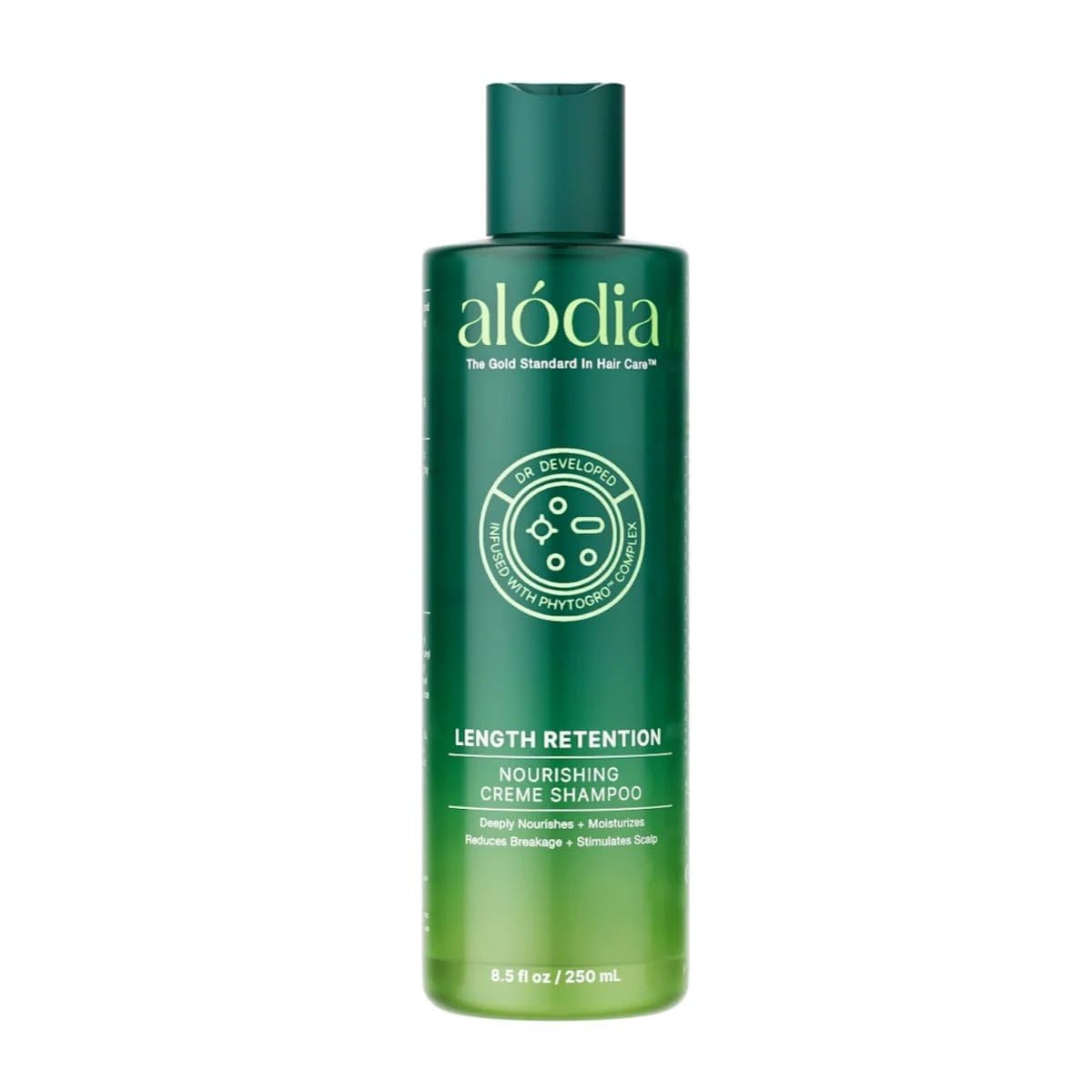 ALODIA Nourish & Hydrate Creme' Shampoo - 8 oz - Low Lather & Nut-Free Clarifying Shampoo for Build Up with Avocado & Peppermint Oil - Removes Dirt, Sweat & Product Build-up - For All Hair Types