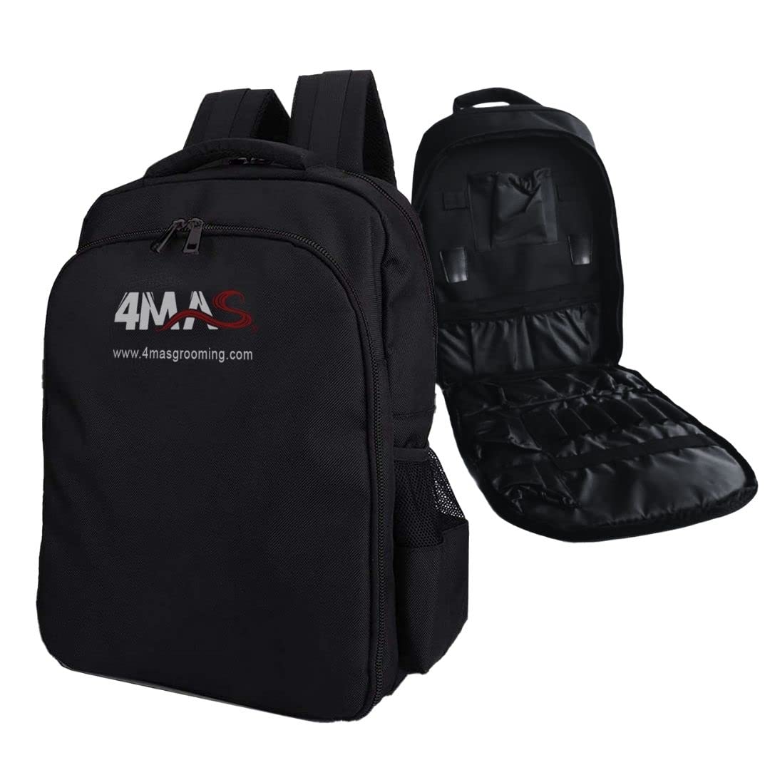 4MAS Portable Barber Bag for Clippers and Supplies