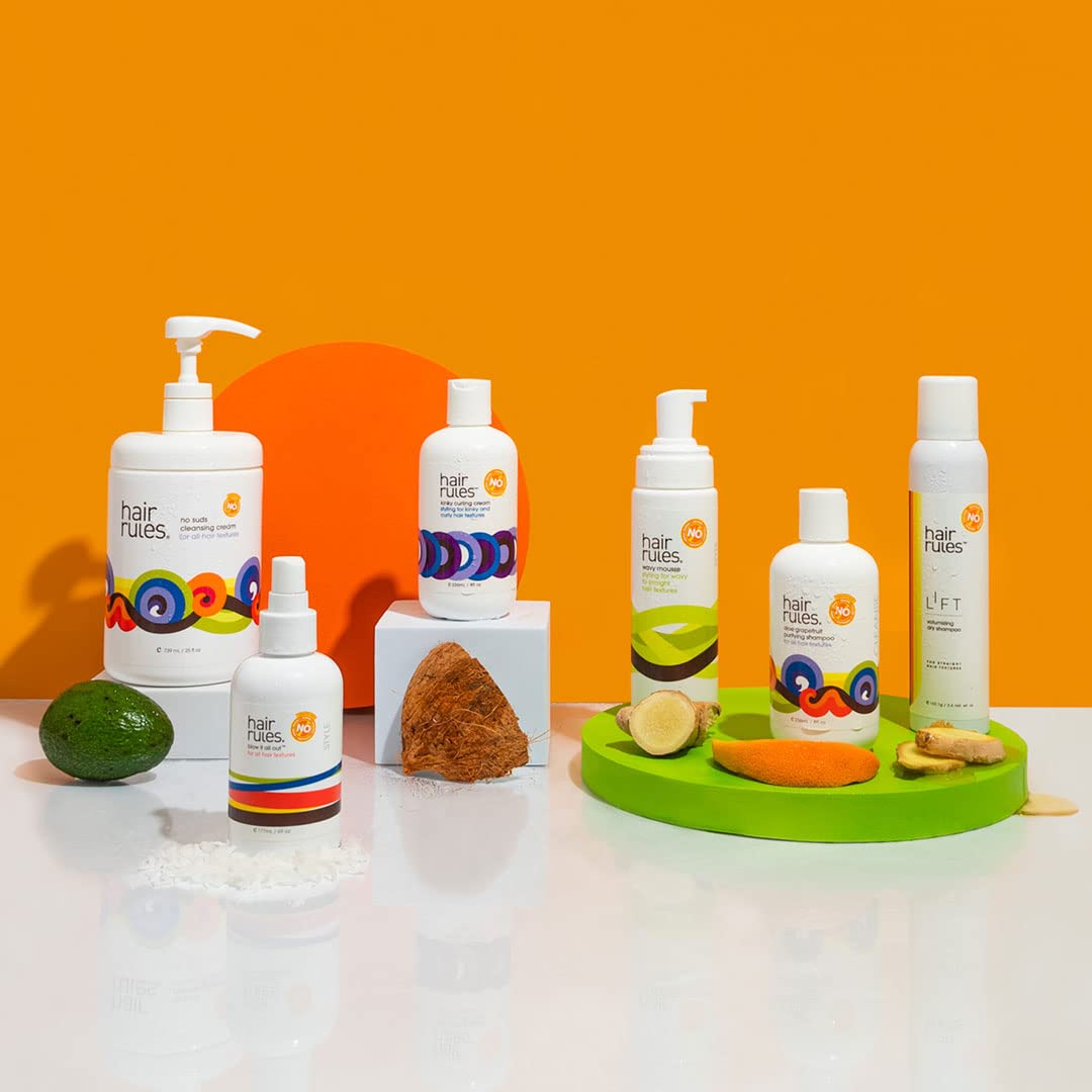 Hair Rules Kinky Curling Cream, 16 oz