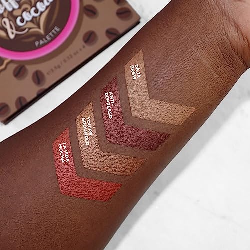 Coffee & Cocoa Bronzer and Blush Palette