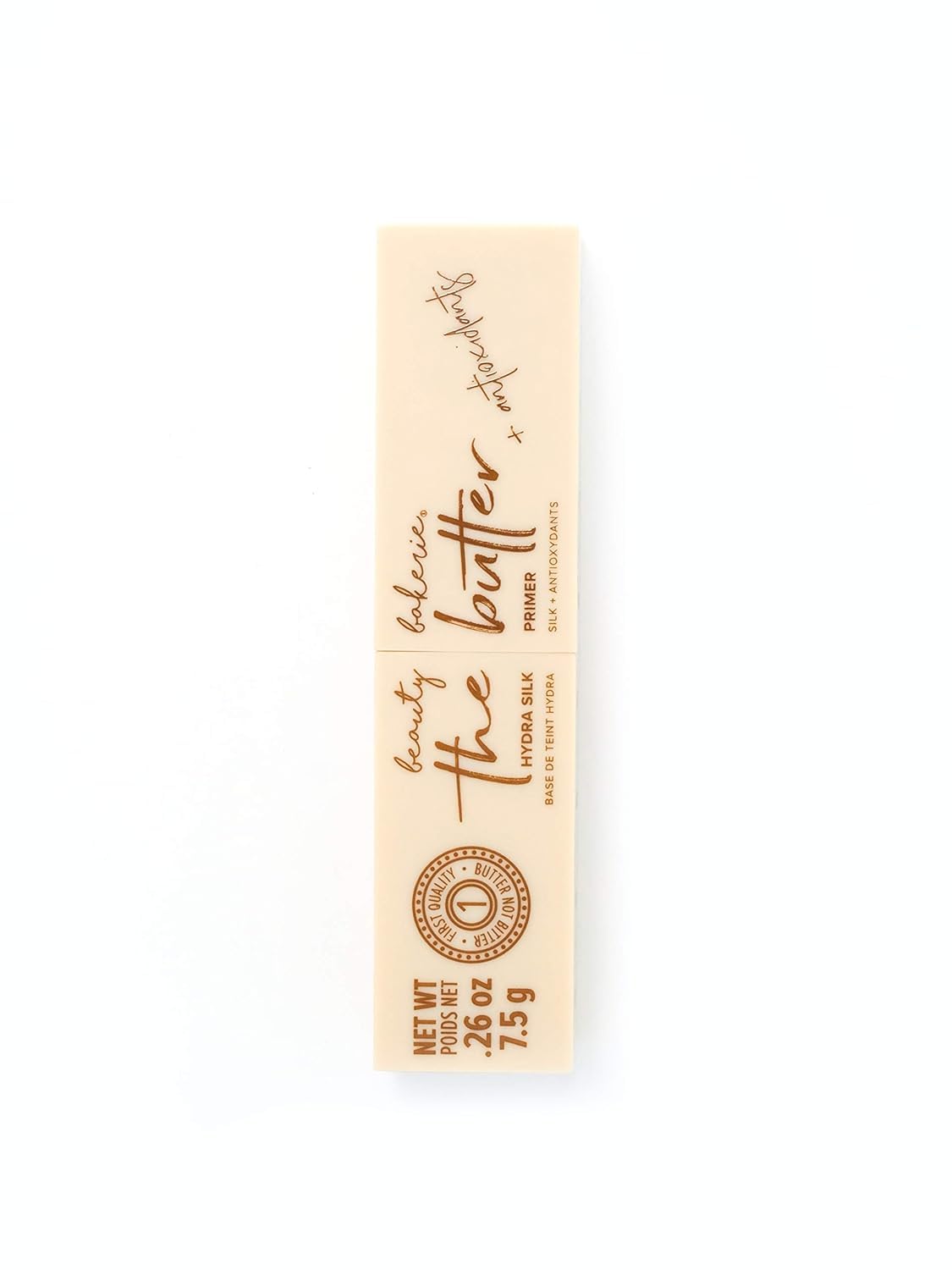 Beauty Bakerie The Butter HydraSilk Face Primer with Antioxidants, Primer for Extended Wear Pore Minimizer for Face Makeup, Smooth Poreless Finish for Face Cosmetics, Ideal Base Before Make Up, 7.5g