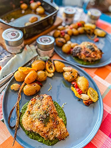 Everything But the Sunday Roast Seasoning | Gourmet Spice Blend | Non GMO, All Natural | Handmade in Small Batches in USA | Artisanal Seasoning Mix | Magnetic Tin | GLP-1 Friendly | Sustainably Sourced Rub | Ultra Premium | Gustus Vitae | #846