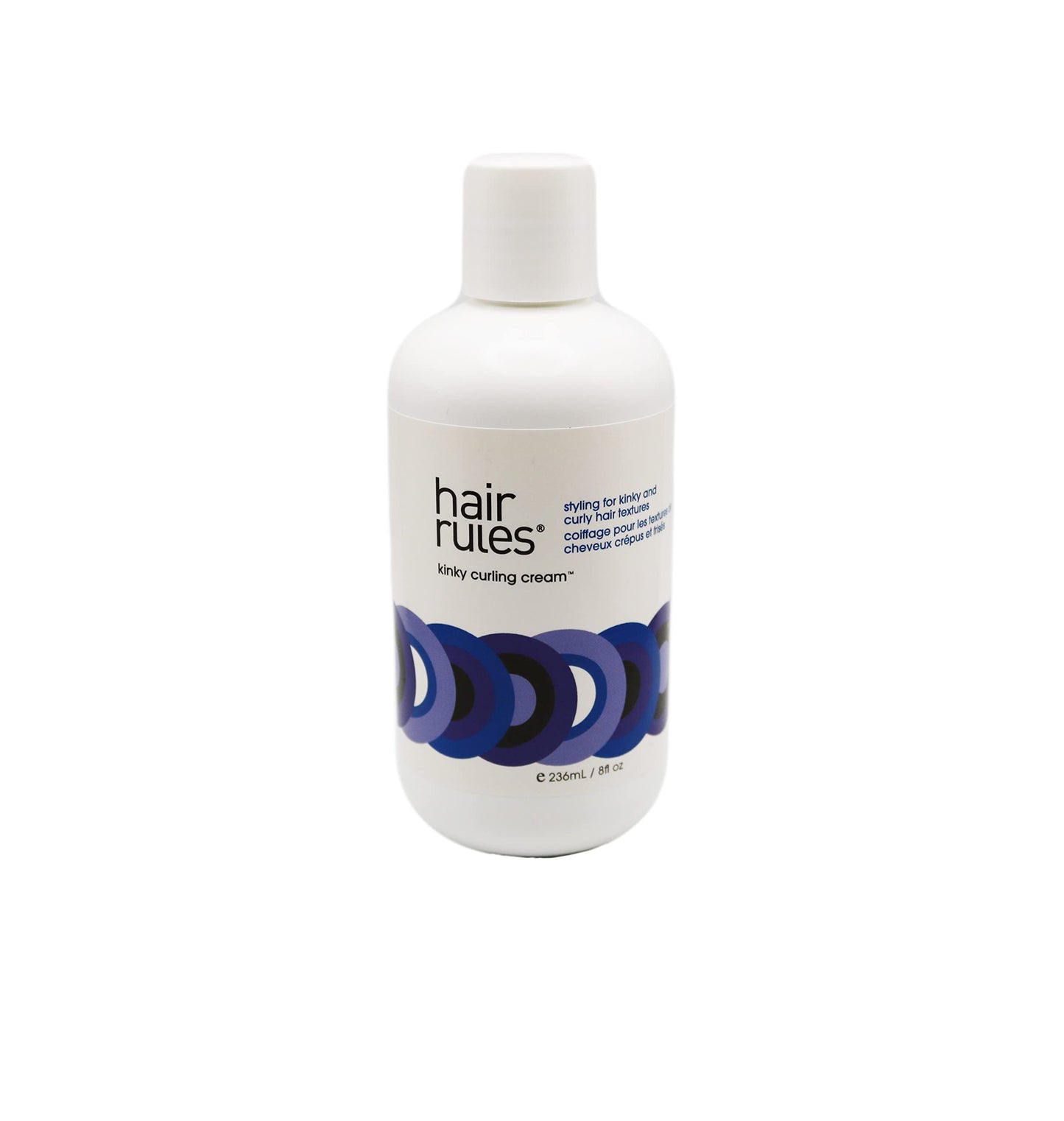 hair rules Kinky Curling Cream for Kinky, Curly and Wavy Hair Paraben and Sulfate Free 8 oz