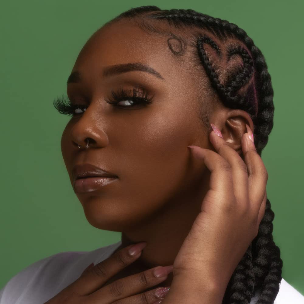 Dosso Beauty Single Pack Hypoallergenic Pre-Stretched Braiding Hair-Black, (16", 1B), Itch-Free, Fast Drying, Light-weight, Hot Water Set, Soft Texture